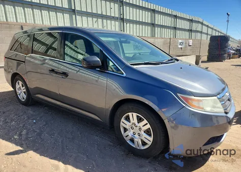 2012 Honda Odyssey Lx z USA, uszkodzony, nr VIN 5FNRL5H28CB005907